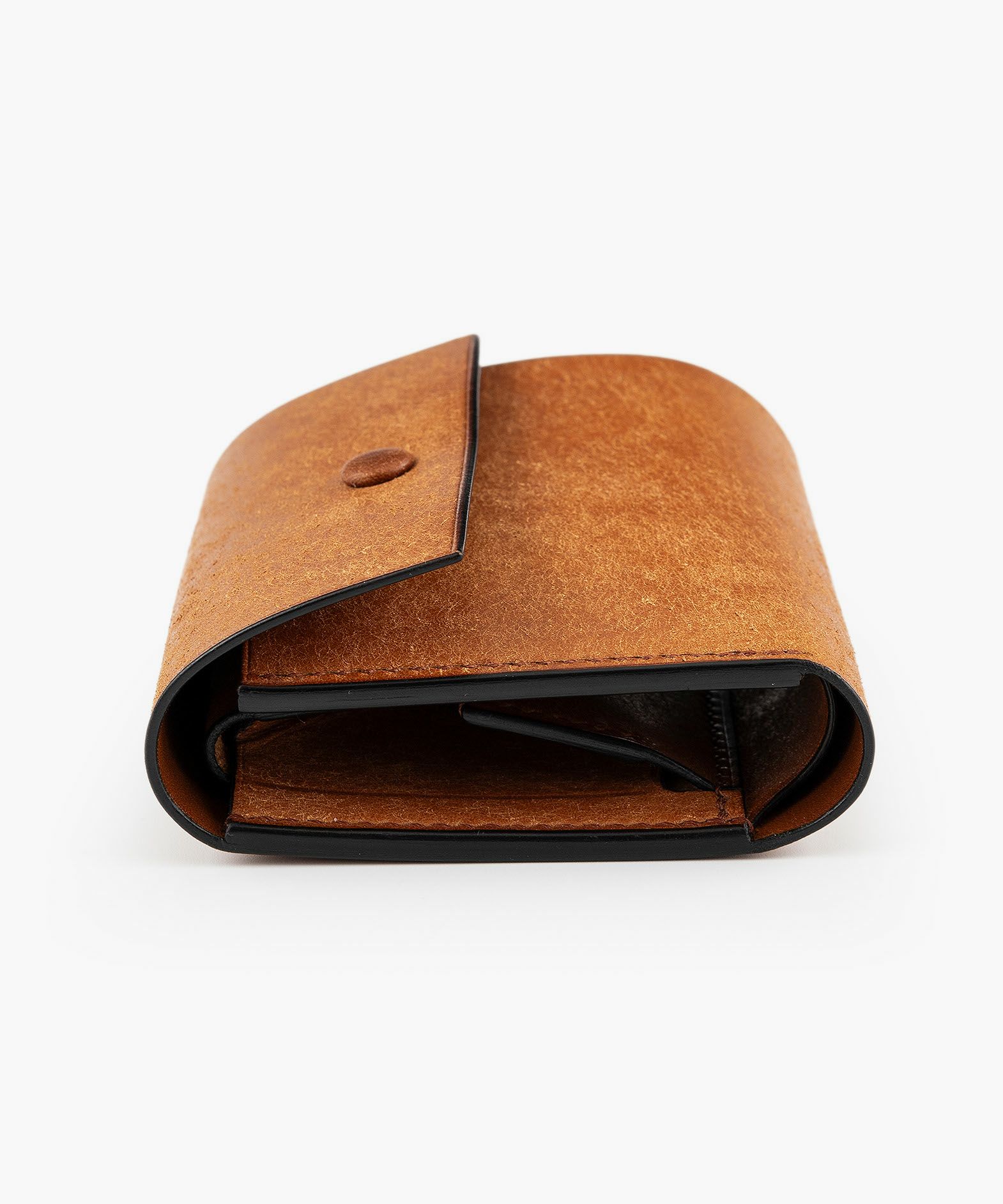 プエブロ × リスシオ コンパクト三つ折り財布 “Spina Type2” | 大人の