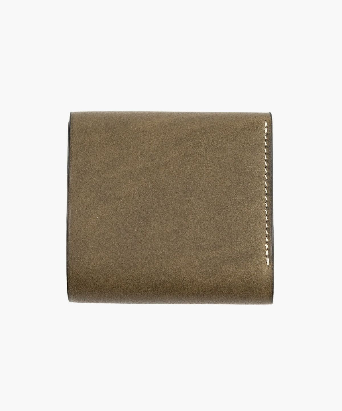 外装（リスシオ）：Grigio、内装（リスシオ）：Grigio、札入れ（リスシオ）：Black、ホック：Black、糸色：Crea