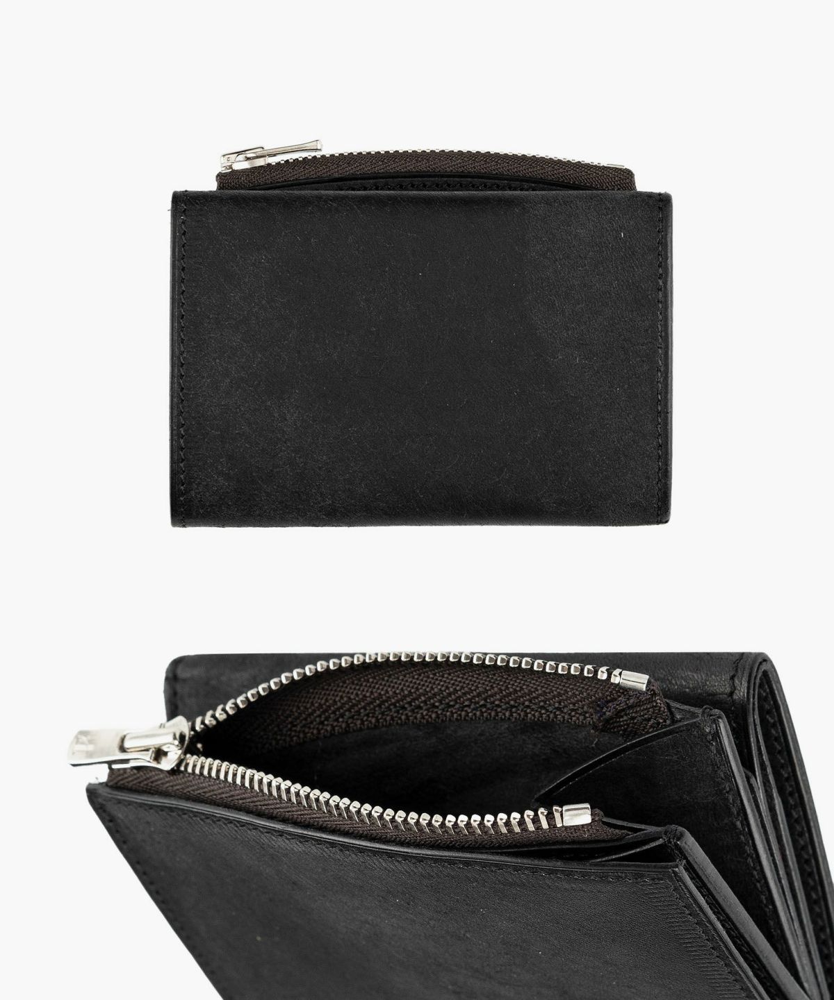 ファスナー&金具：Silver、ファスナーテープ：Charcoal Gray