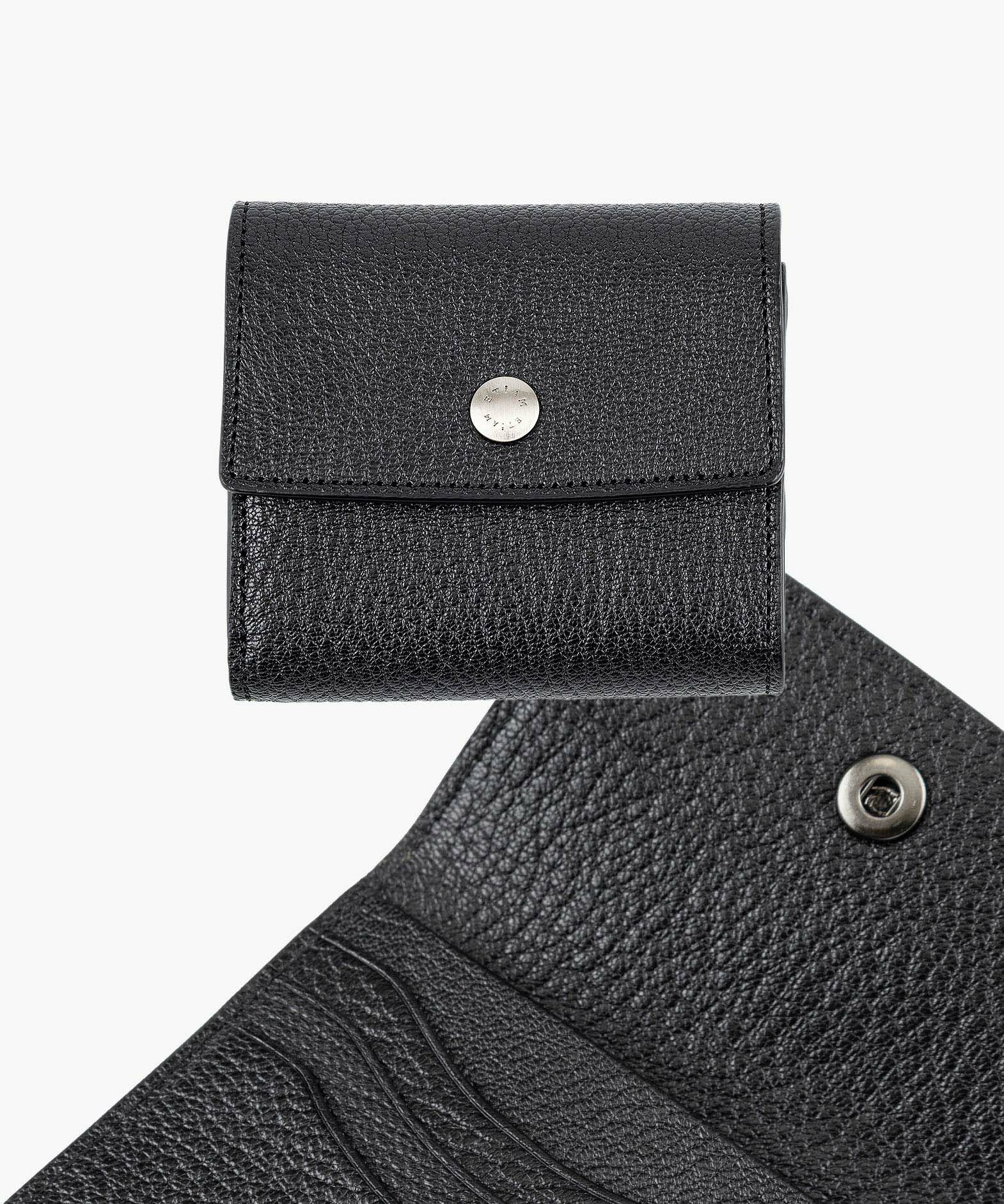 ジェムイル スムースミニウォレット ブラック ジェムイル スムースミニウォレット ブラック