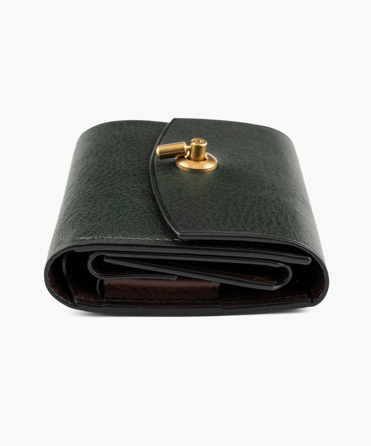 外装（リベルソ）：Green、内装（リベルソ）：Dark Brown、カードスロットタイプ：大容量1ポケット、利き手：左利き用、オコシ金具：Gold