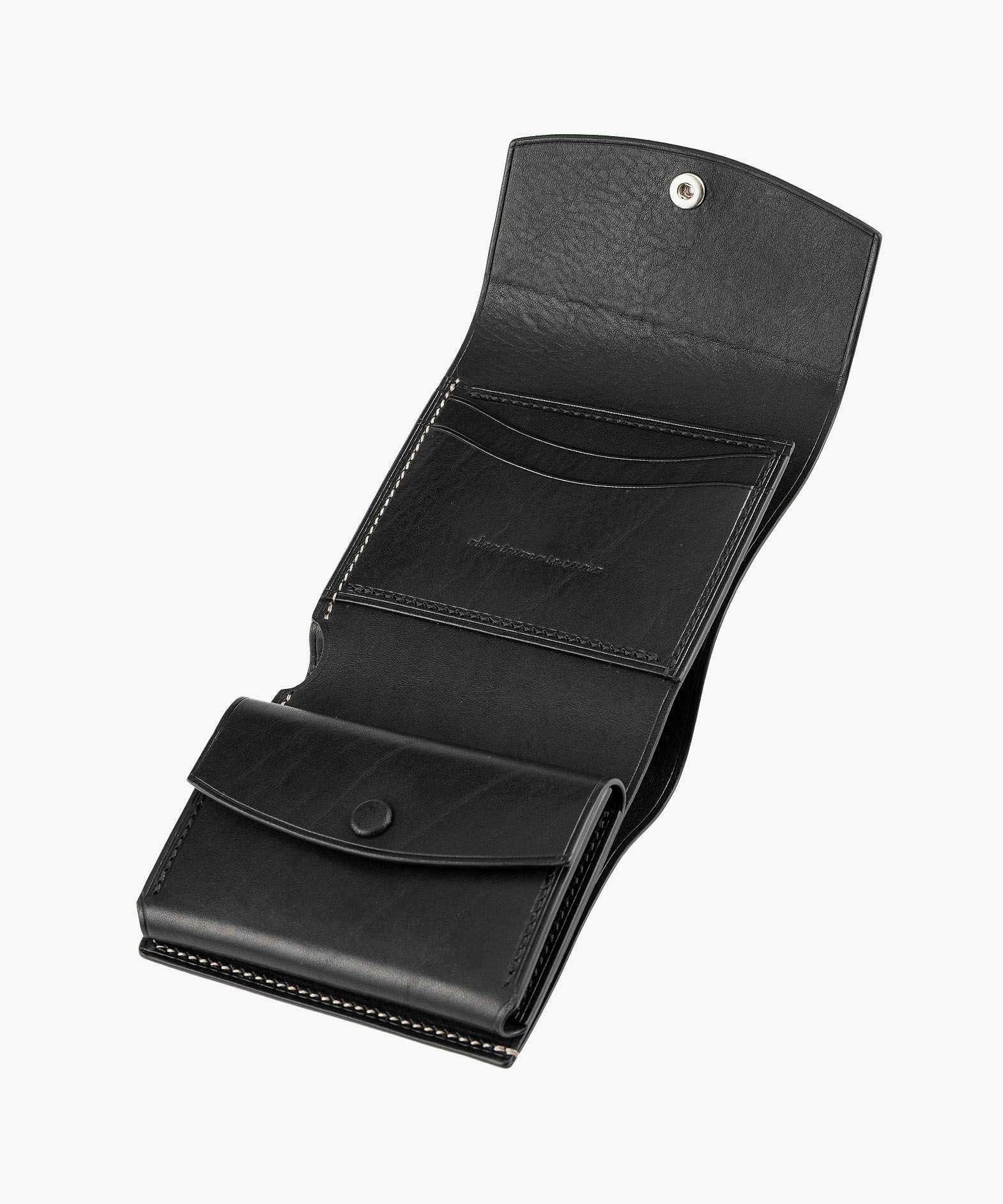 外装（リベルソ）：Gray、内装（リベルソ）：Black、カードスロットタイプ：スリム2ポケット、利き手：右利き用、くるみボタン＆ホック：Silver