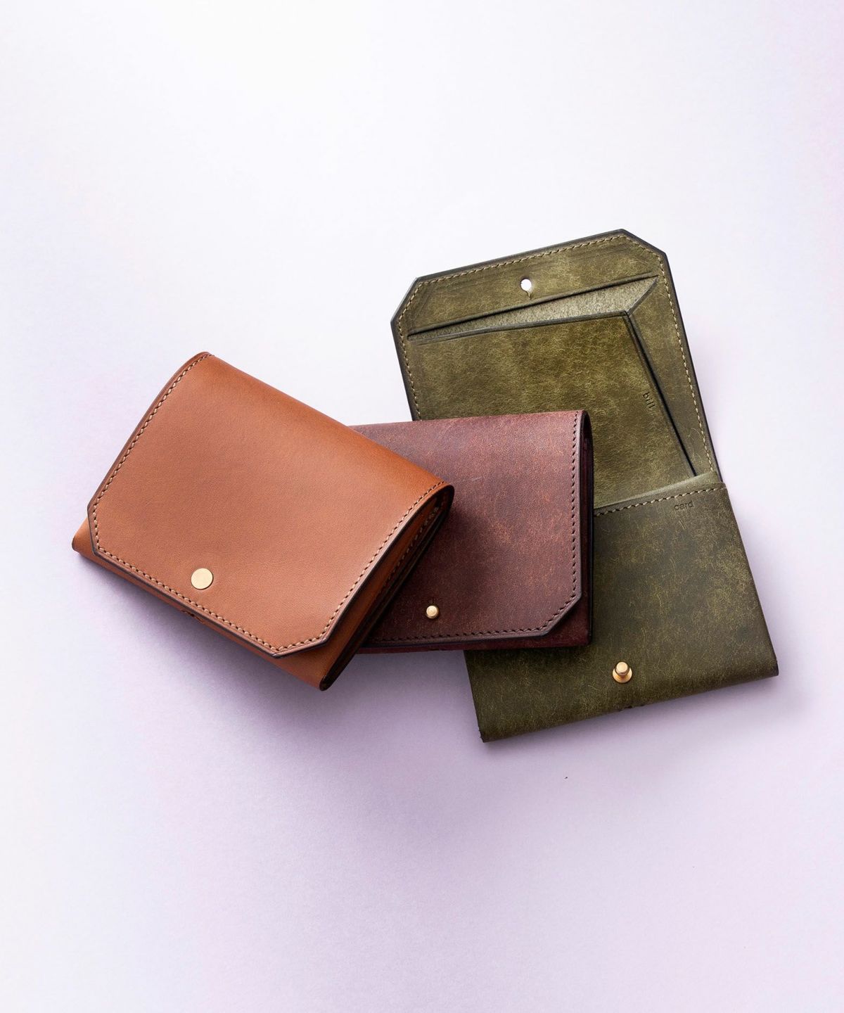 プエブロ or リスシオ コンパクト財布“お札まっすぐ コインたっぷり”