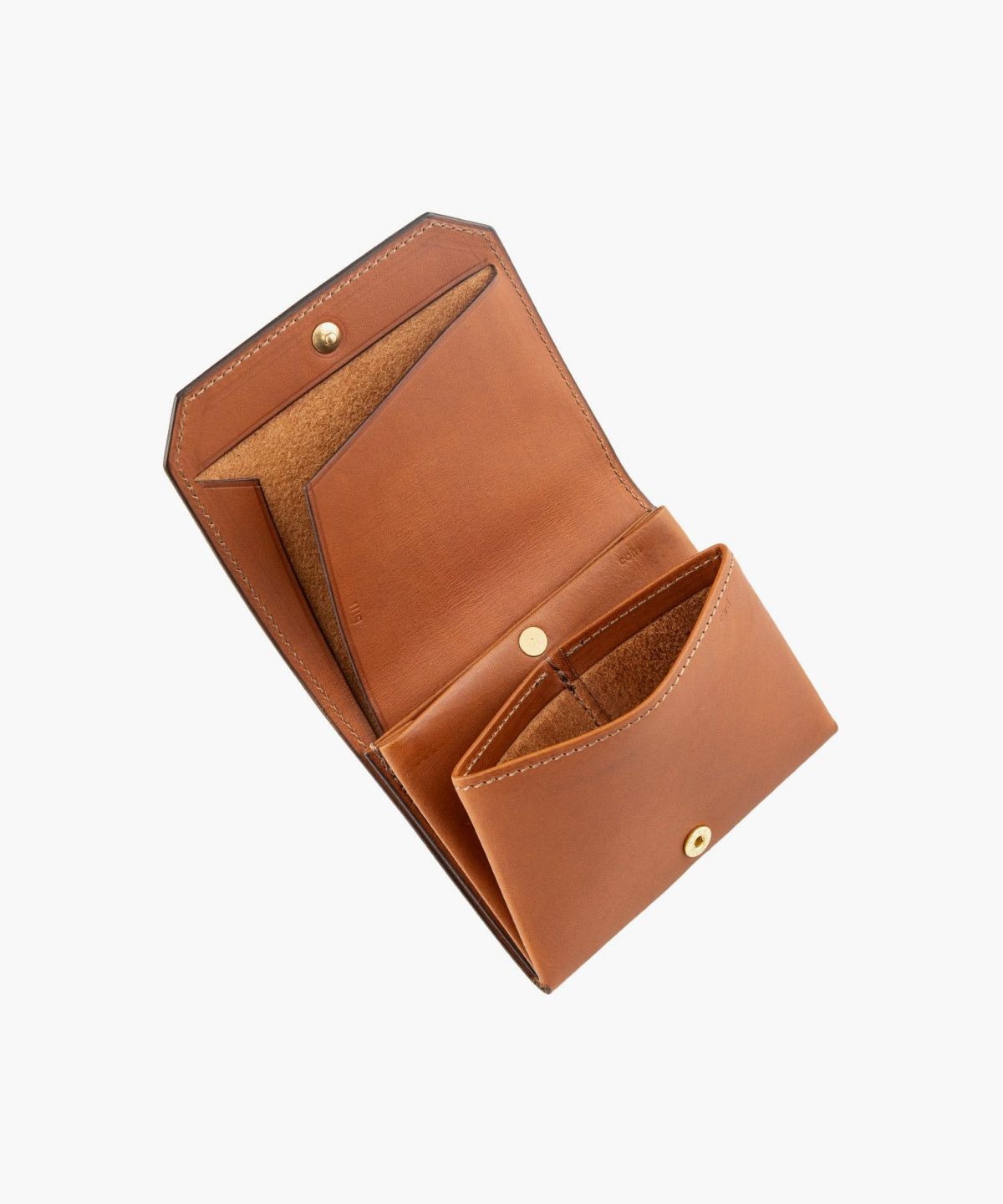 素材＆カラー（リスシオ）：Cognac、留め具：イタリーホック、利き手：左利き用