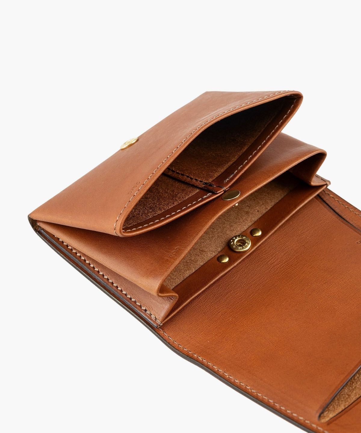 素材＆カラー（リスシオ）：Cognac、留め具：イタリーホック、利き手：左利き用