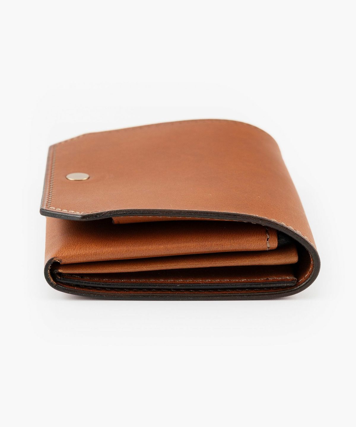 素材＆カラー（リスシオ）：Cognac、留め具：イタリーホック、利き手：左利き用