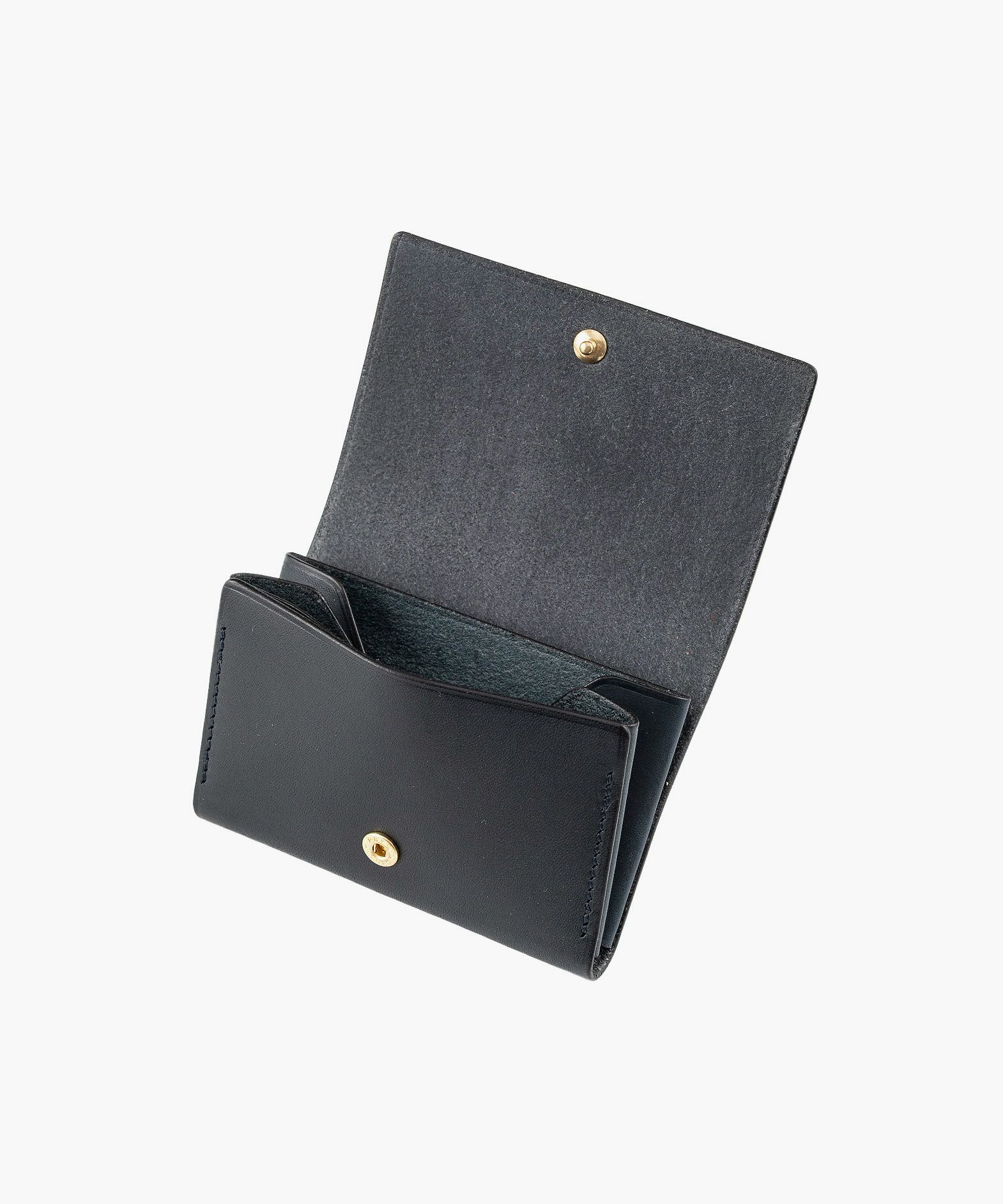 素材＆カラー（リスシオ）：Navy、留め具：イタリーホック