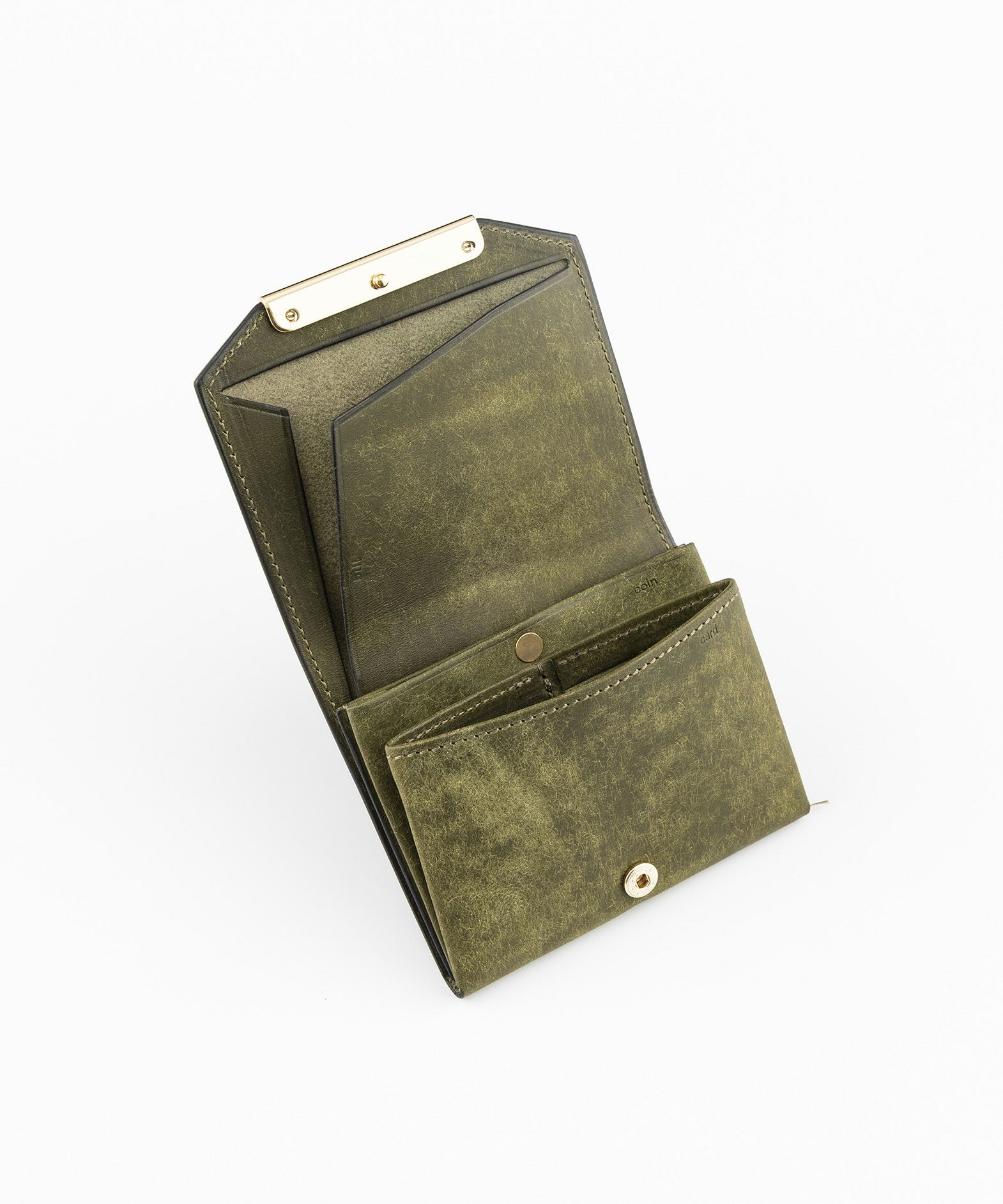 素材＆カラー（プエブロ）：Oliva、金具：Gold、利き手：左利き用