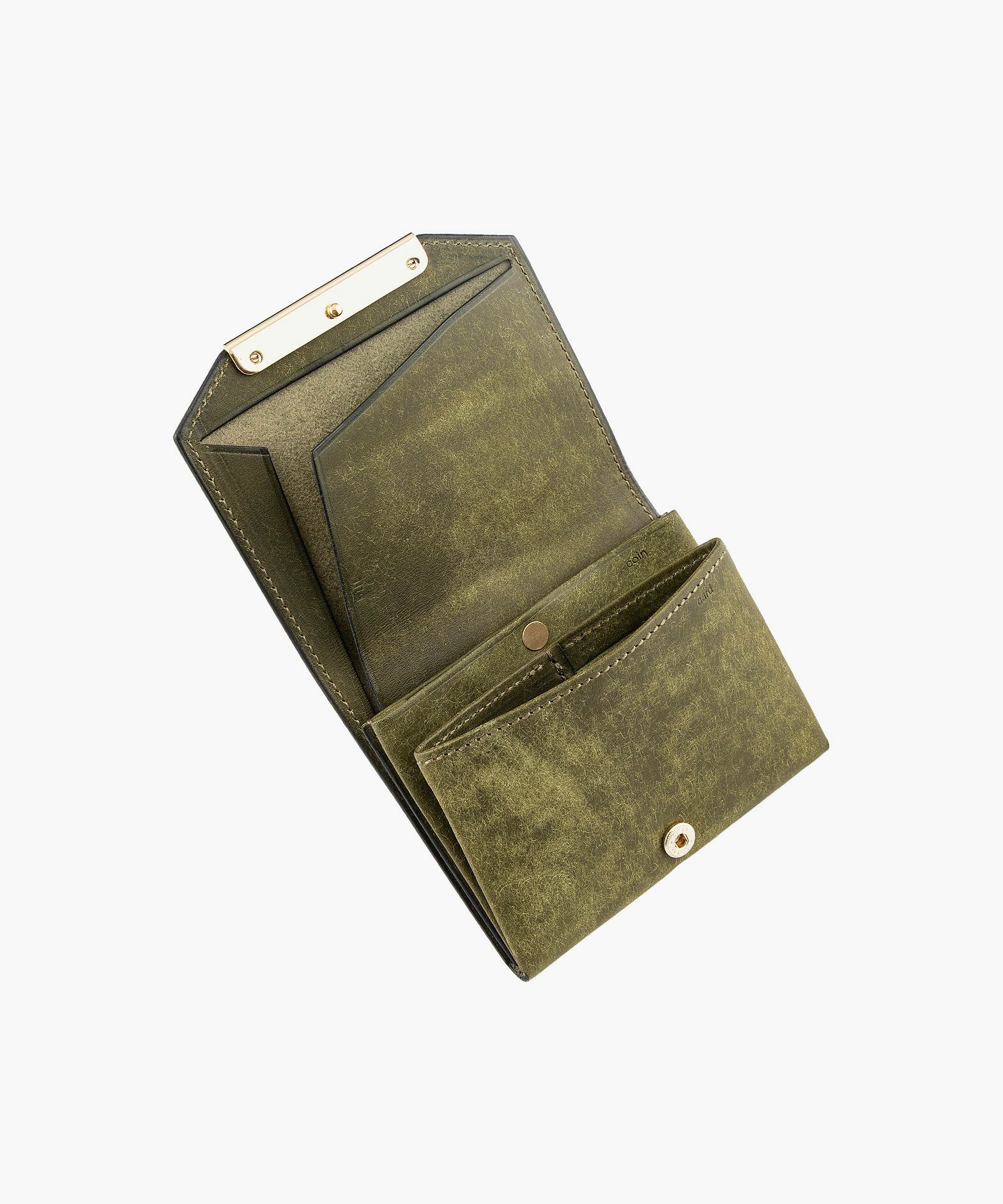 素材＆カラー（プエブロ）：Oliva、金具：Gold、利き手：左利き用