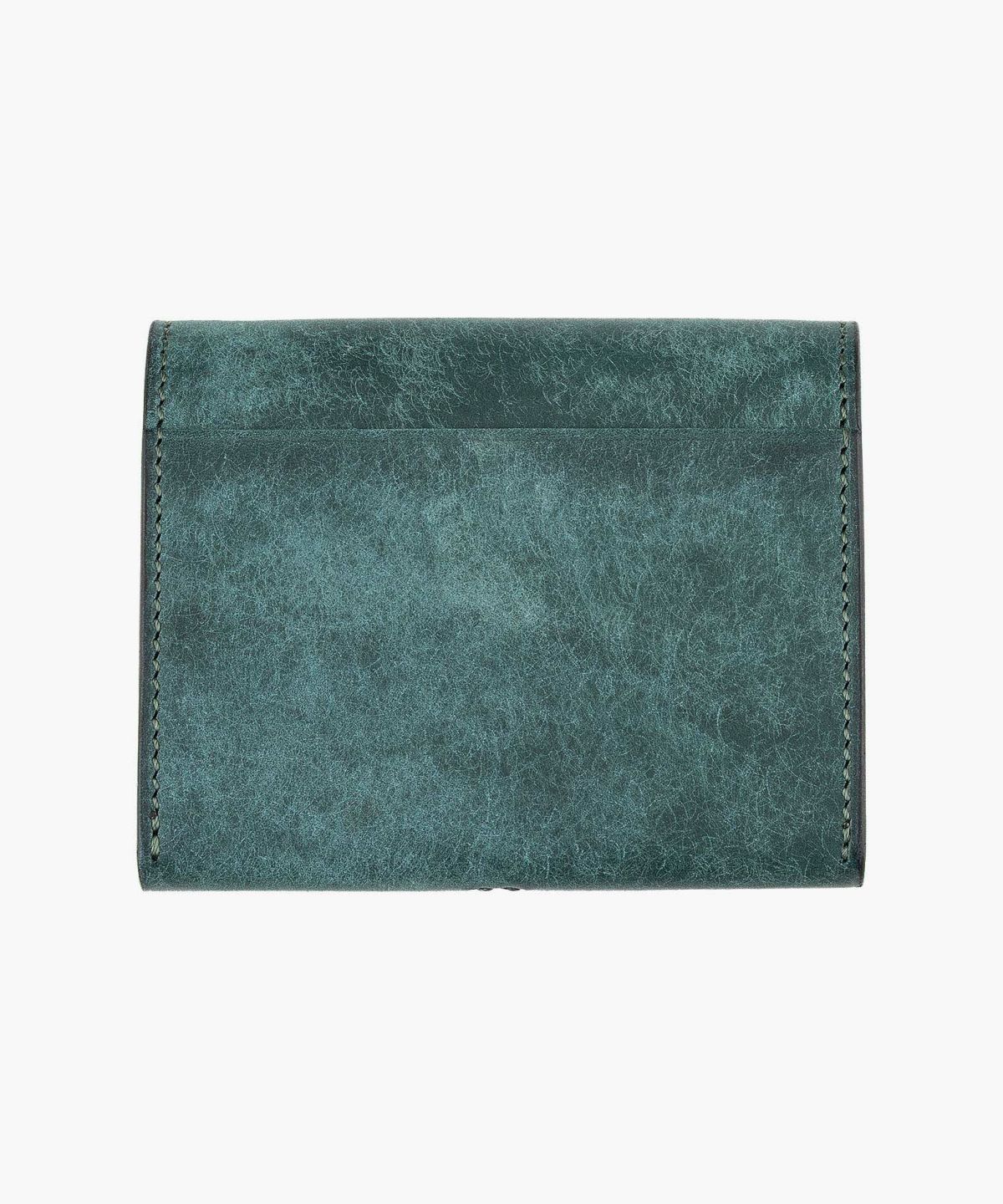 素材＆カラー（プエブロ）：Petrolio、金具：Silver、利き手：右利き用、背面ポケット有り