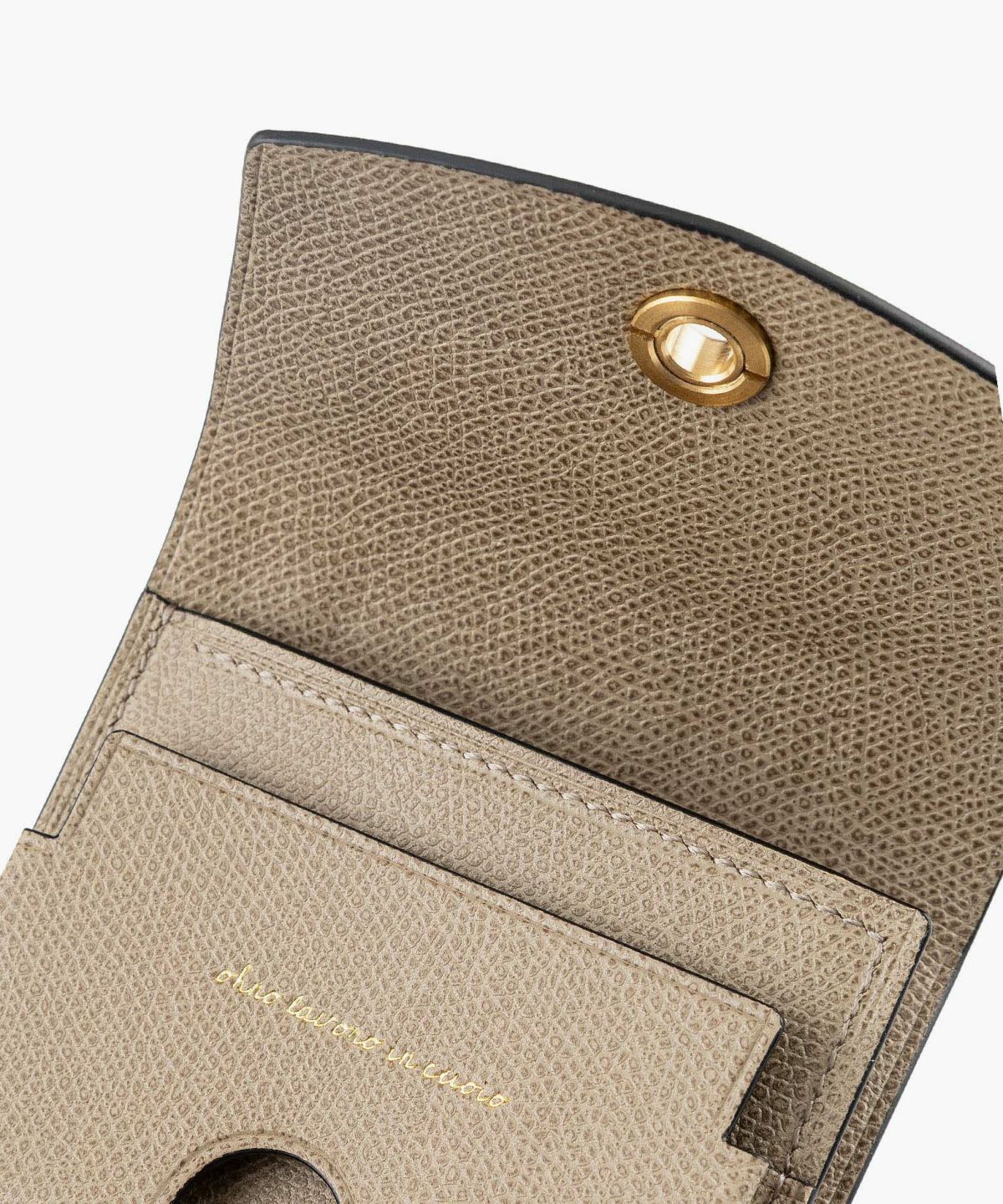 外装（ドーフィン）：Gray、内装（ドーフィン）：Oyster Gray、カードスロットタイプ：大容量1ポケット、利き手：右利き用、オコシ金具：Gold