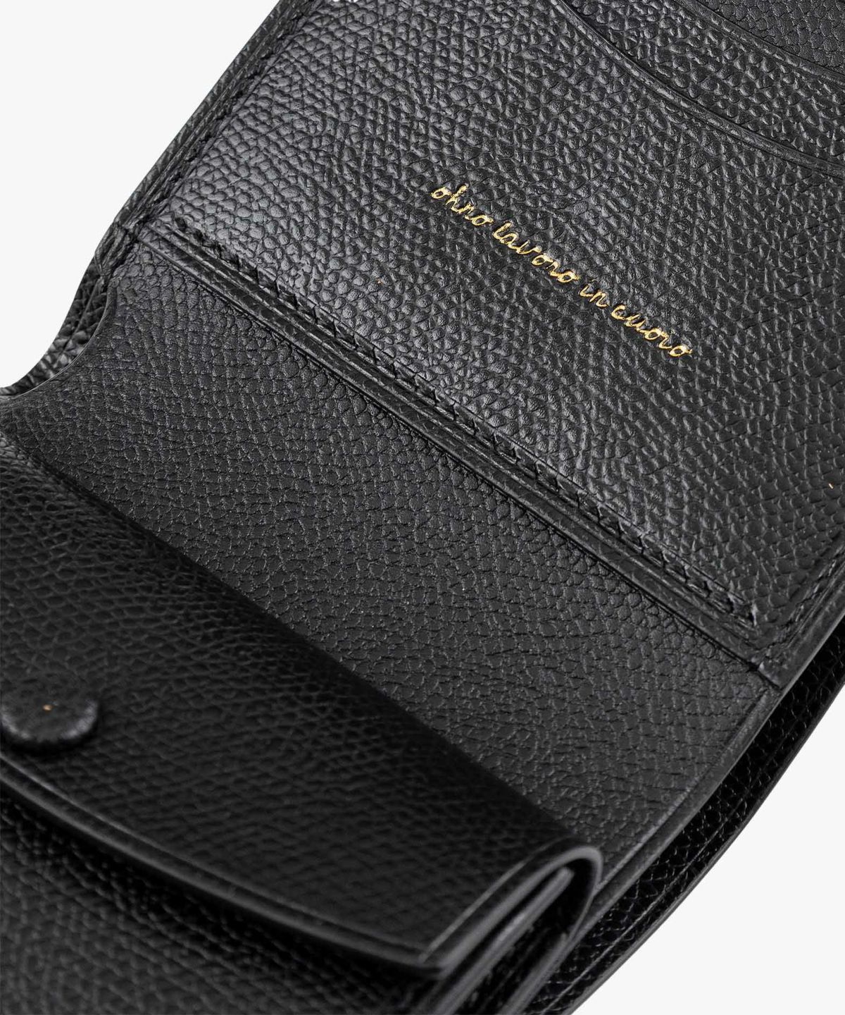 外装（ドーフィン）：Black、内装（ドーフィン）：Noir、カードスロットタイプ：スリム2ポケット、利き手：右利き用、オコシ金具：Gold