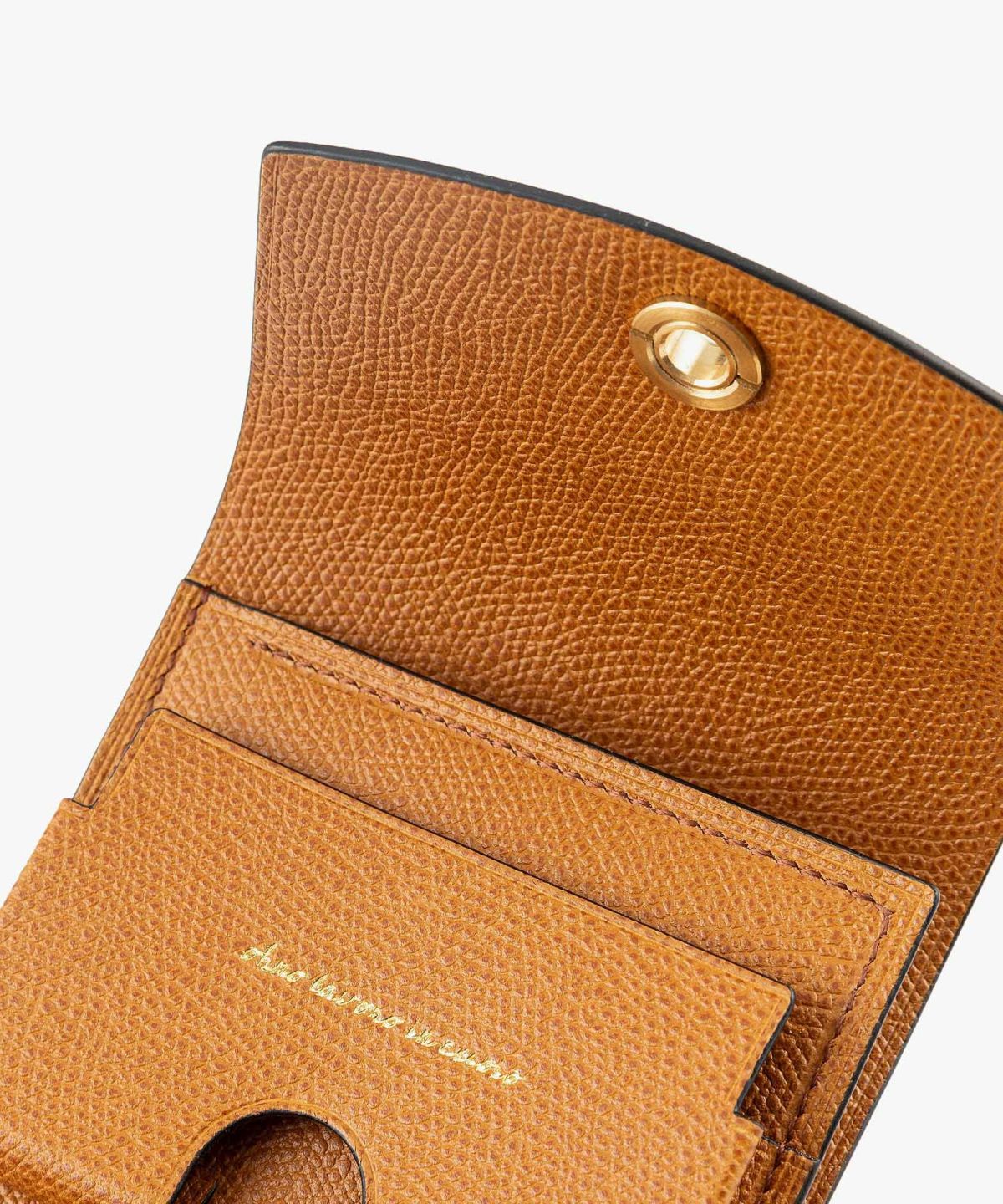 外装（ドーフィン）：Camel、内装（ドーフィン）：Camel、カードスロットタイプ：大容量1ポケット、利き手：右利き用、オコシ金具：Gold