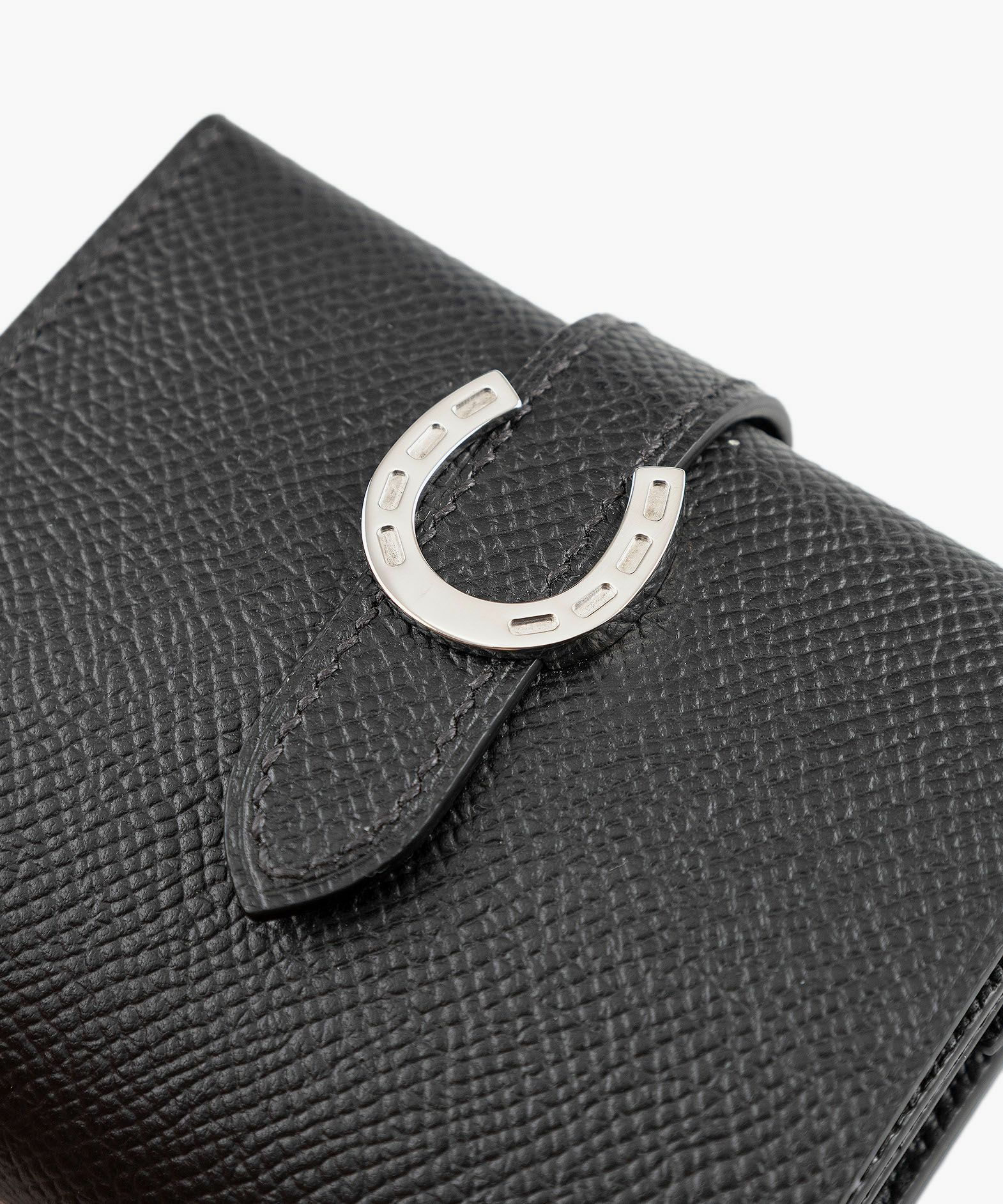 外装（ダービー）：Noir、内装（ダービー）：Noir、糸色：Black、金具：Silver、利き手：左利き用