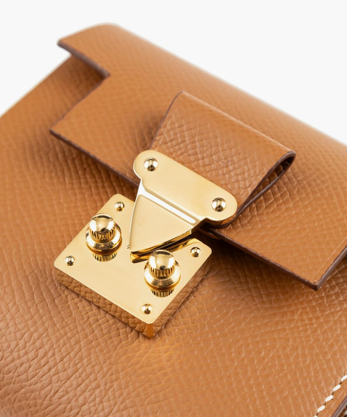 外装（ダービー）：Gold、内装（ダービー）：Gold、糸色：Natural、金具：Gold、利き手：左利き用