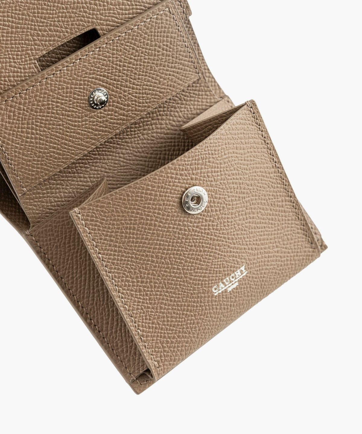 外装（ダービー）：Ivory、内装（ダービー）：Etoupe、糸色：Elepahnt Gray、金具：Silver、利き手：右利き用