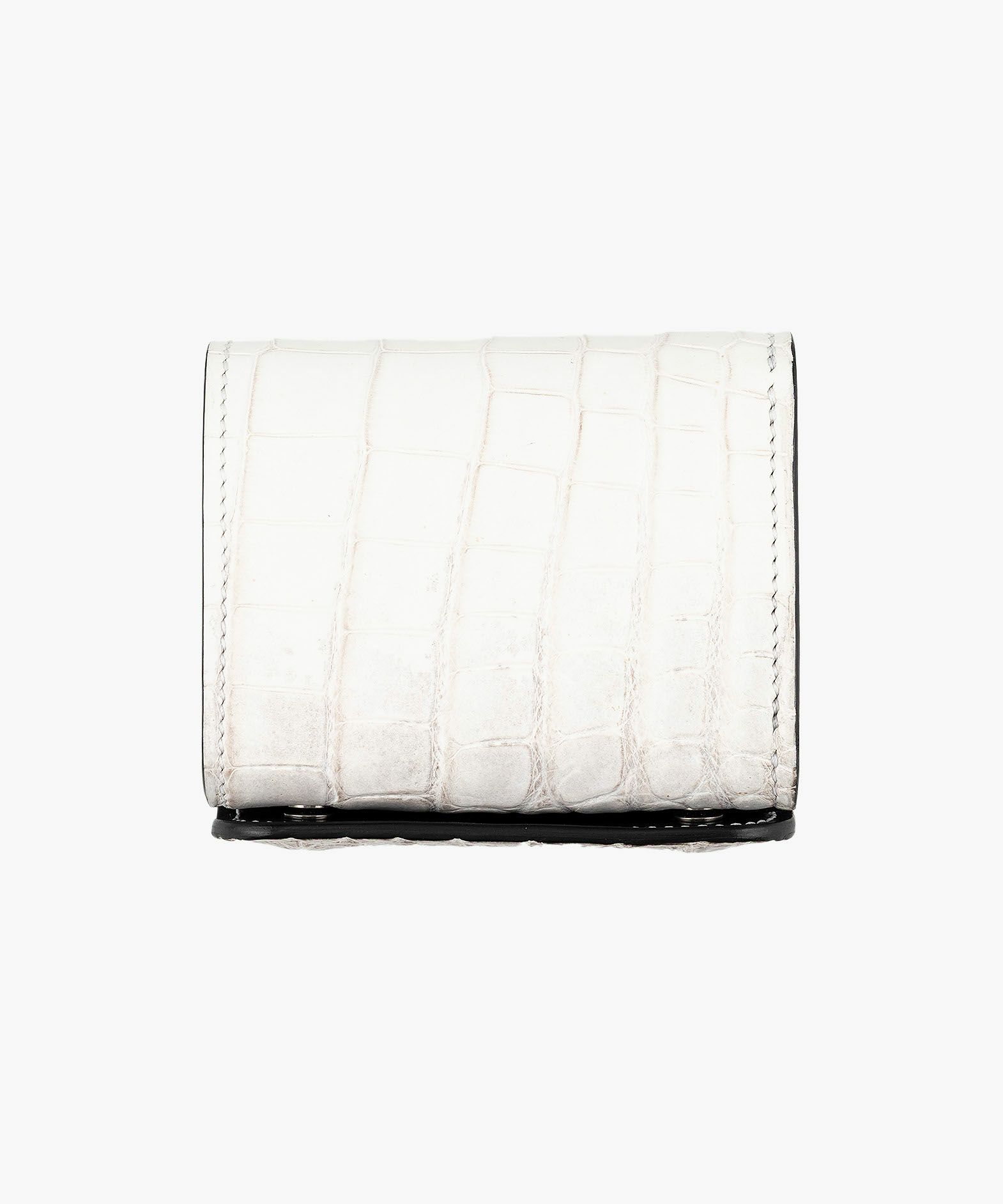 外装（ポロサス）：Himalayan、糸色：White、ホック：Black、内装裏張り（ブルガロ）：Black、内装（ブルガロ）：Black、内装装飾：無し