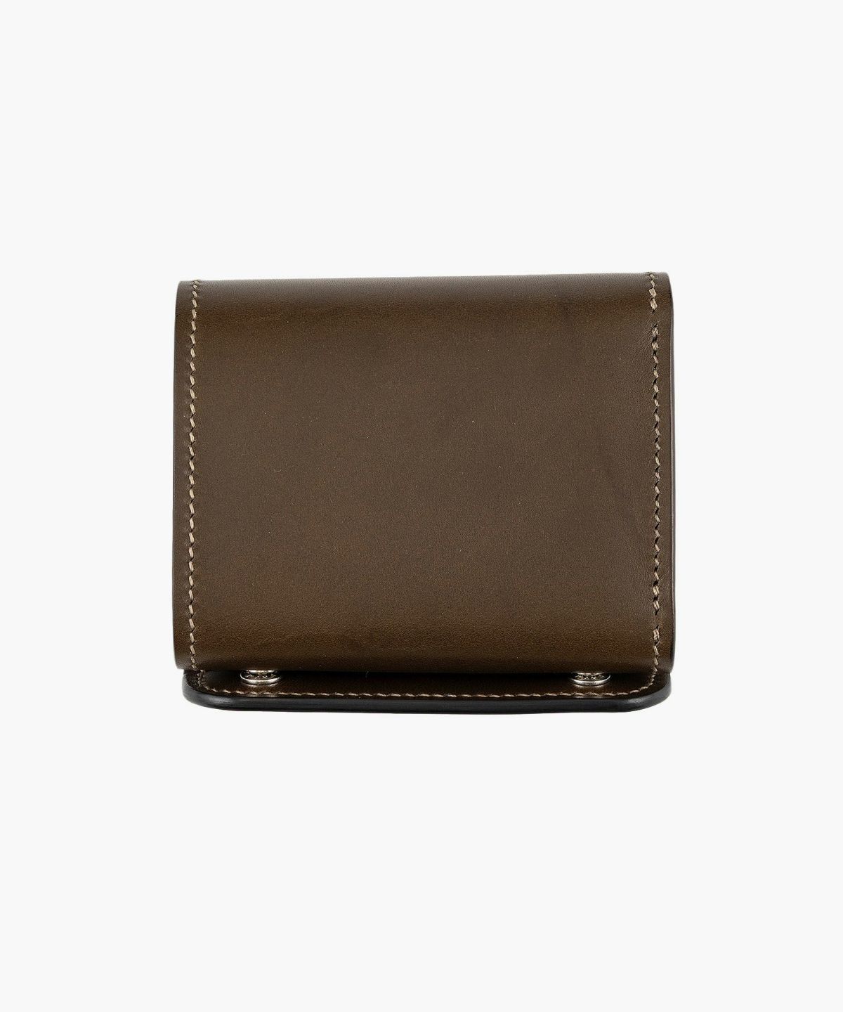 外装（ブルガロ）：Olive、内装（ブルガロ）：Olive、内装裏張り（ブルガロ）：Dark Brown、糸色：Khaki、ホック：Silver