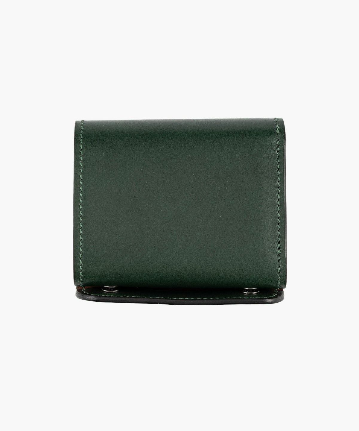 外装（ブルガロ）：Green、内装（ブルガロ）：Green、内装裏張り（ブルガロ）：Brown、糸色：Green、ホック：Black