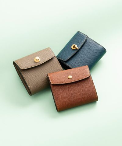 【受注生産・特別価格・限定１個】三つ折り財布　ブッテーロ ブッテーロハッチ 三つ折り財布“Cinque Giornate” | 大人のバッグ