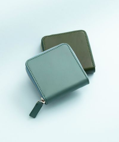 ラウンドファスナー・ミドル レザークラフト 型紙 ラウンドファスナーウォレット・ミドル RW02