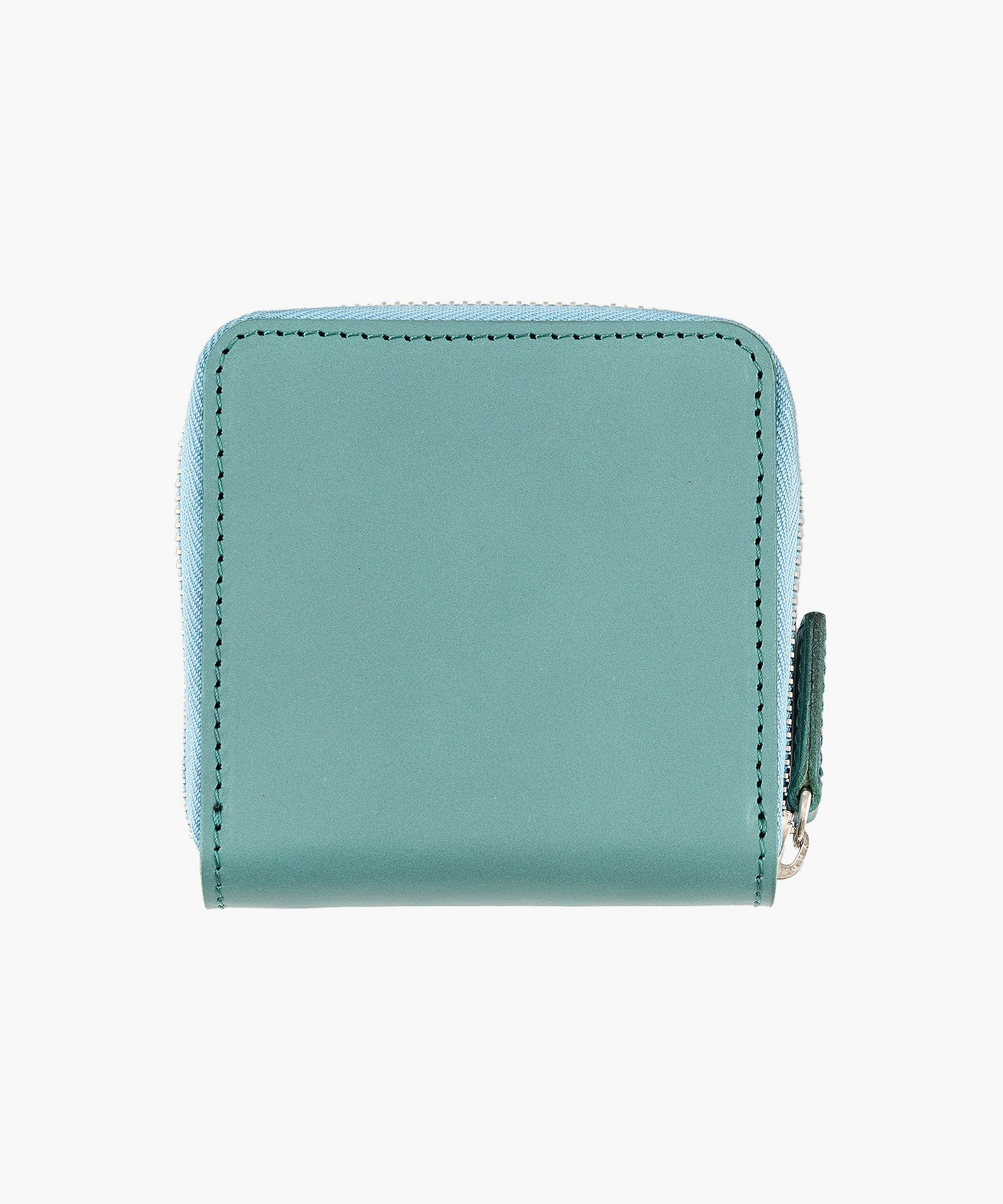 外装（ブッテーロ）：Turquoise、内装（ブッテーロ）：Navy、金具：Silver