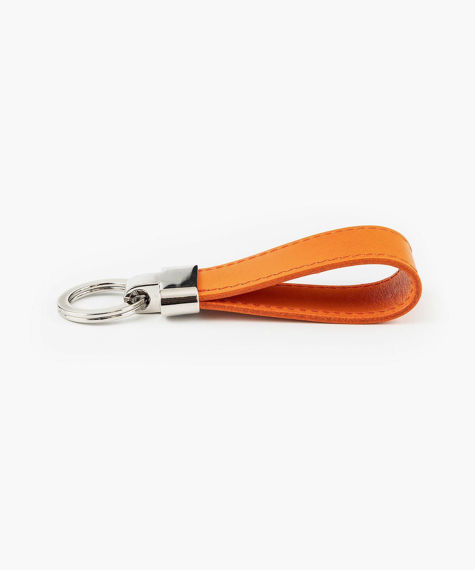 ロング、カラー：Orange、金具：Silver
