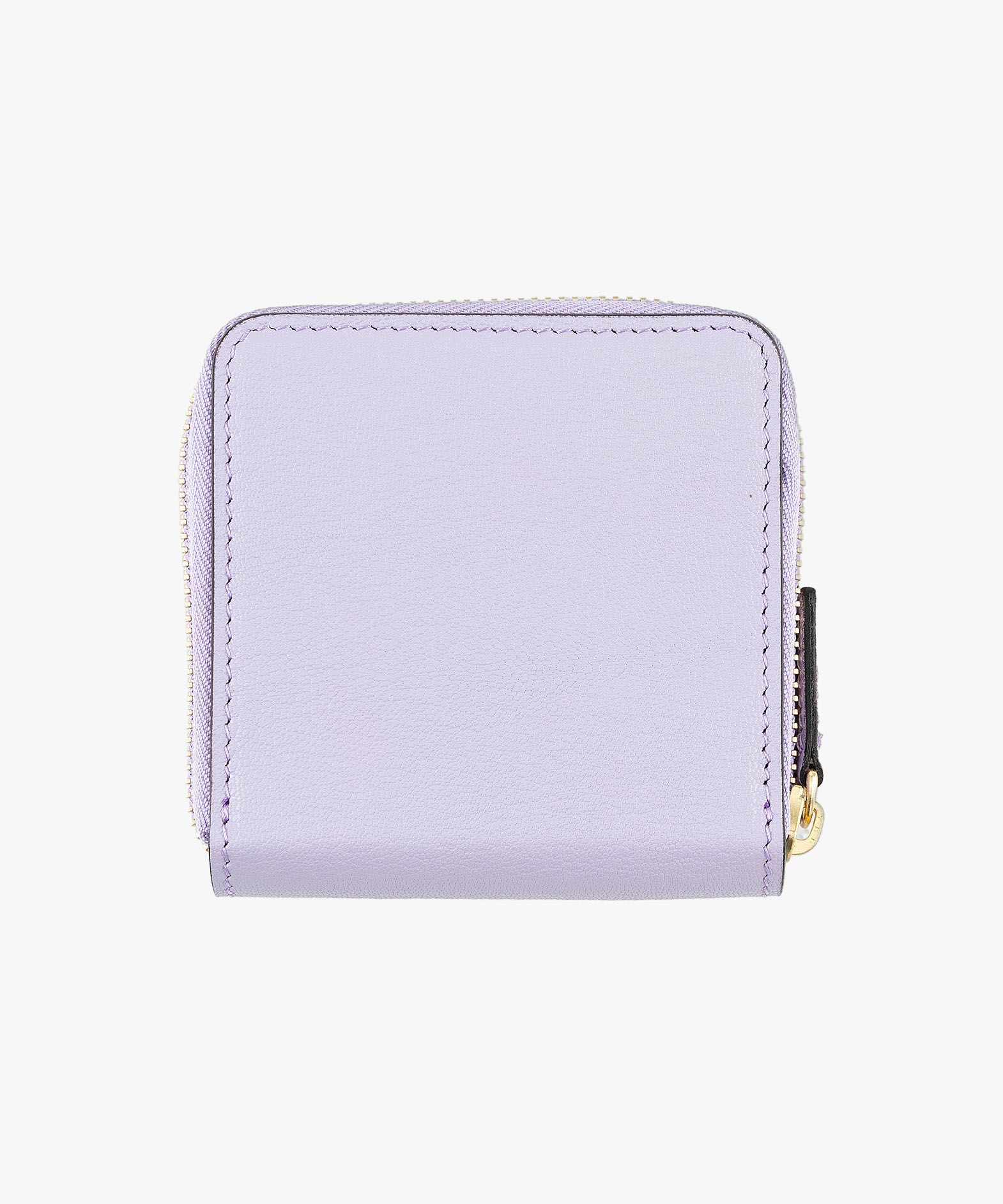 外装（シェーブル）：Lavender、内装（ブッテーロ）：Natural、金具：Gold