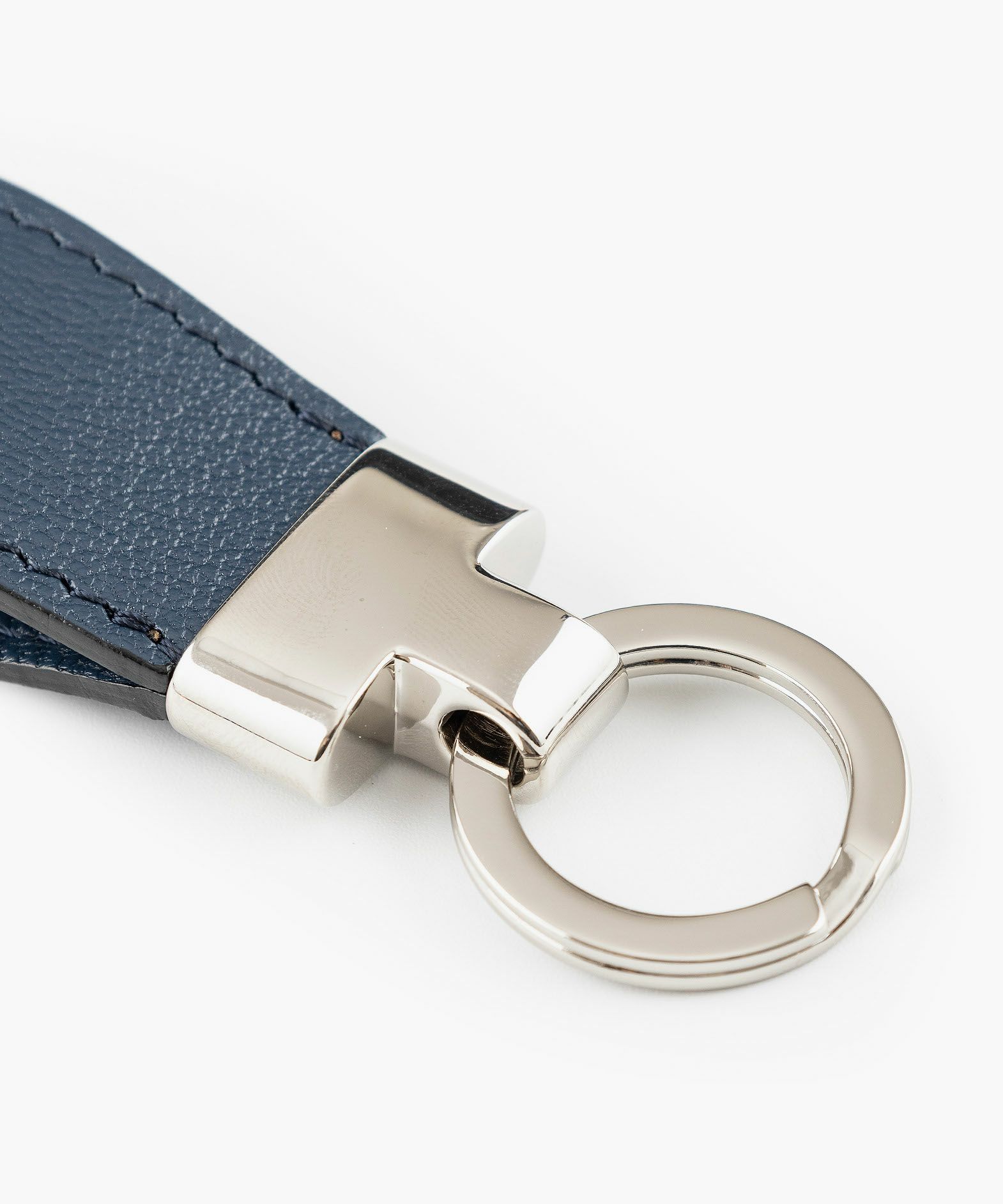 ショート、カラー：Navy、金具：Silver