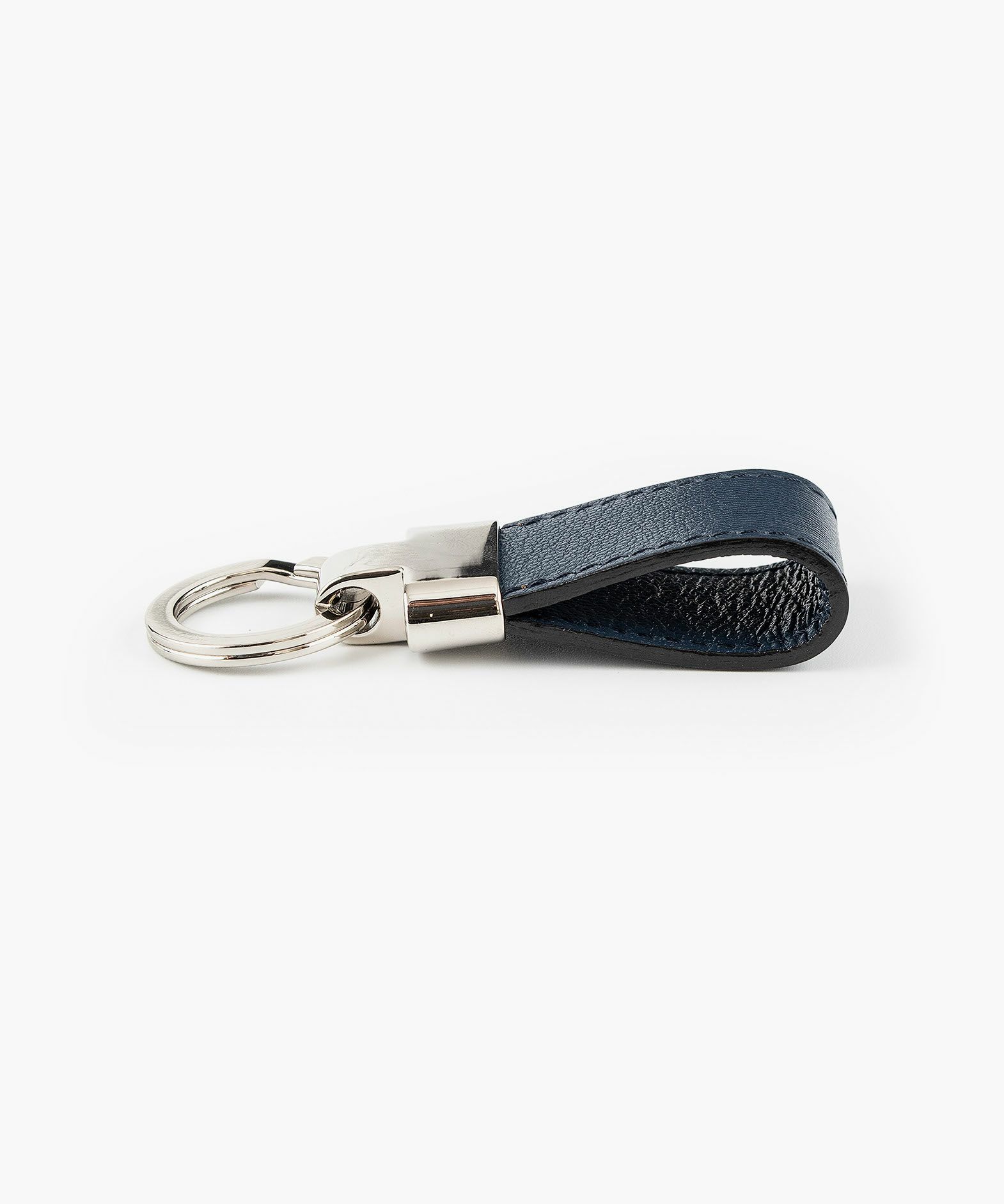 ショート、カラー：Navy、金具：Silver